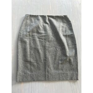 Ralph Lauren RL Black Label Womens Pencil Skirt  Gray Wool Size 6